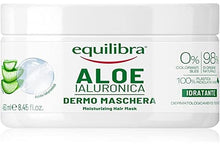 equilibra Hair, Aloe Hyaluronic Mask, Moisturising and Detangling Hair Mask with Aloe Vera (20%), Hyaluronic Acid, Nettle Extract, 450 ml