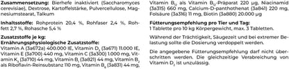 Canina V25 Vitamintabletten, 100g