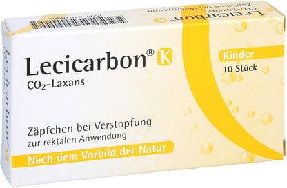 K CO2 LAXANS Pack of 10 Children's Suppositories PZN: 4018965
