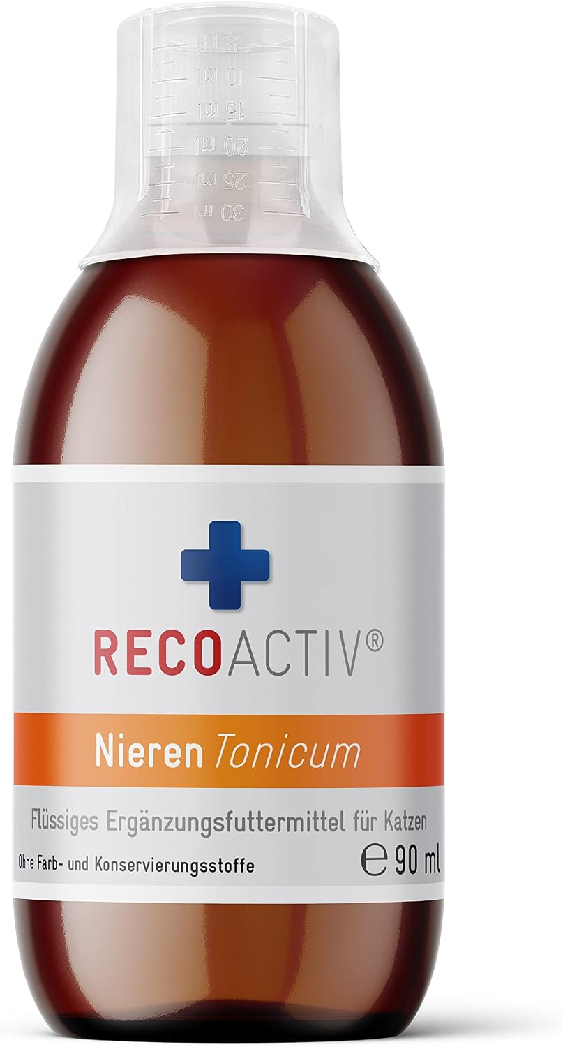 RECOACTIV Niere Katze - sehr schmackhaft, appetitanregend, Tonicum 1x90 ml