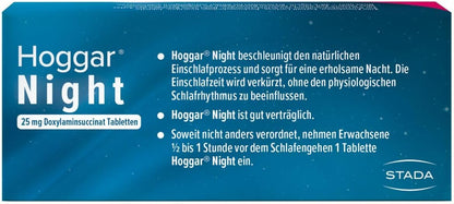 Hoggar Night Schlaftabletten bei akuten Schlafstörungen, 20 Tabletten