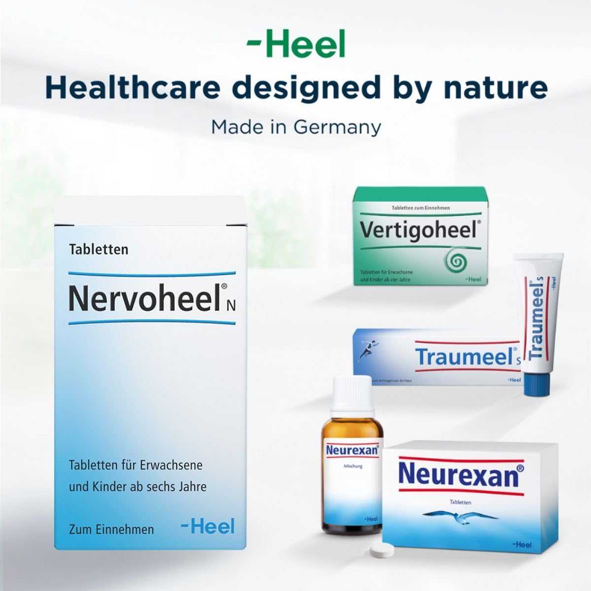 Nervoheel N 50 Tablets - Natural Support for Exhaustion | Natural medicine from Heel, made in Germany