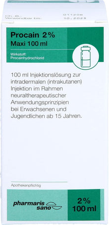 Procain Pharmarissano Injection Bottle 2% 100 ml 100 ml