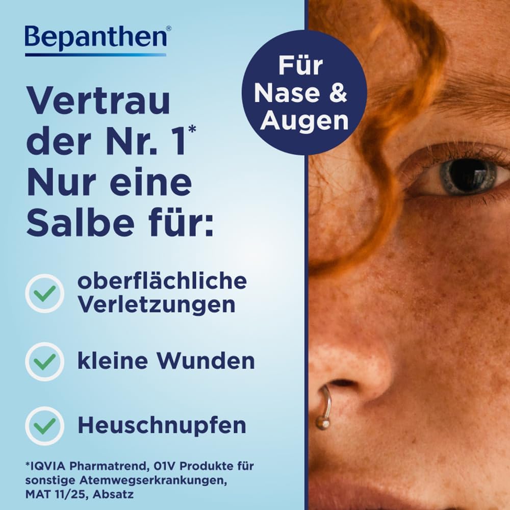 Bepanthen Augen- und Nasensalbe I Die Nr. 1 Augen- und Nasensalbe I 10g