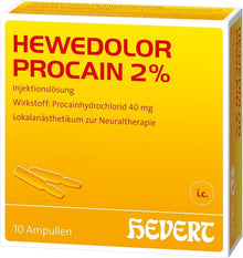 Hewedolor Procaine 2%, Pack of 10 Ampoules