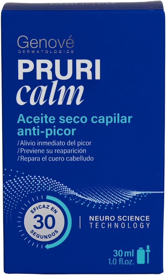 Anti-itching Hair Dry Oil | 30 ml | Neurocosmetic That Inhibits Itching Signal · Instantly Relieves Scalp Itch