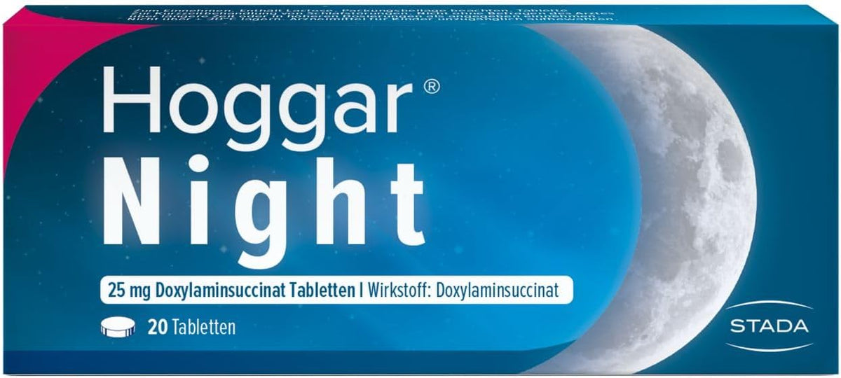 Hoggar Night Schlaftabletten bei akuten Schlafstörungen, 20 Tabletten