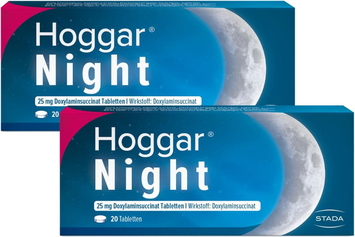 Hoggar Night Schlaftabletten bei akuten Schlafstörungen, 20 Tabletten