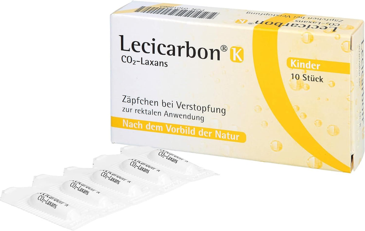 K CO2 LAXANS Pack of 10 Children's Suppositories PZN: 4018965