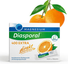 Magnesium-Diasporal 400 EXTRA direkt - 20 direkt Sticks with fruity magnesium powder | The EXTRA CLASS direct granulate with 400 mg magnesium per stick