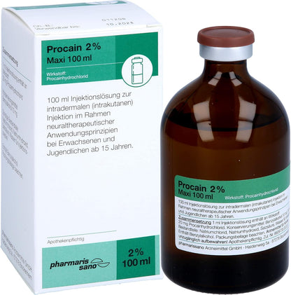 Procain Pharmarissano Injection Bottle 2% 100 ml 100 ml