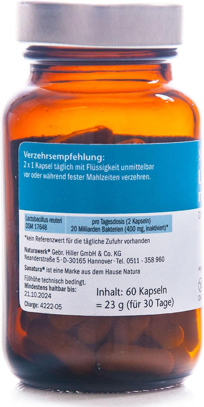 Sanatura Lactobacillus Reuteri 60 Kapseln