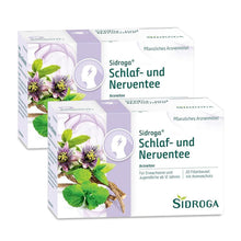 Sidroga® Schlaf- und Nerventee, Arzneitee, 2x 20 Teebeutel à 2 g