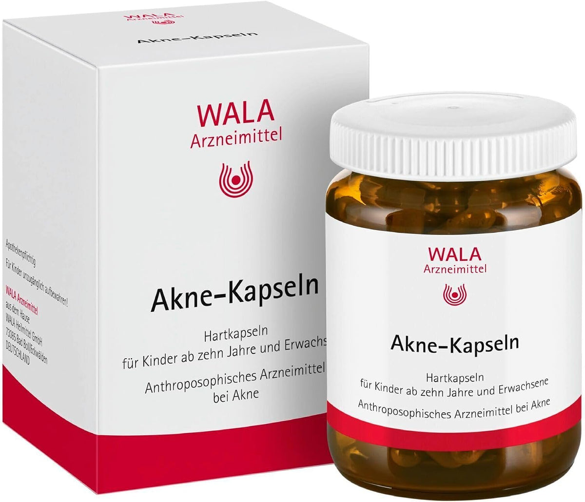 WALA Acne Capsules, Pack of 100 Capsules