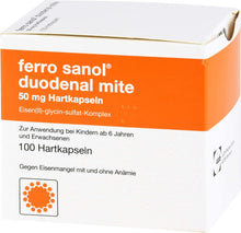 Ferro SANOL Duodenal Mite 50 mg Capsules, Pack of 100