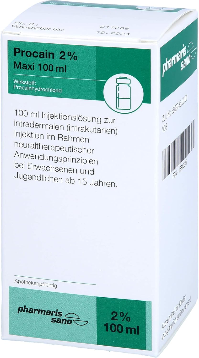 Procain Pharmarissano Injection Bottle 2% 100 ml 100 ml
