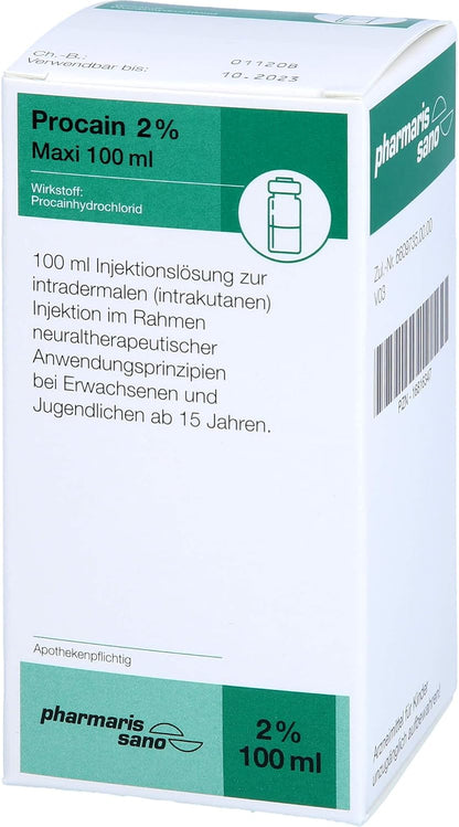 Procain Pharmarissano Injection Bottle 2% 100 ml 100 ml