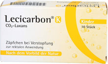 K CO2 LAXANS Pack of 10 Children's Suppositories PZN: 4018965