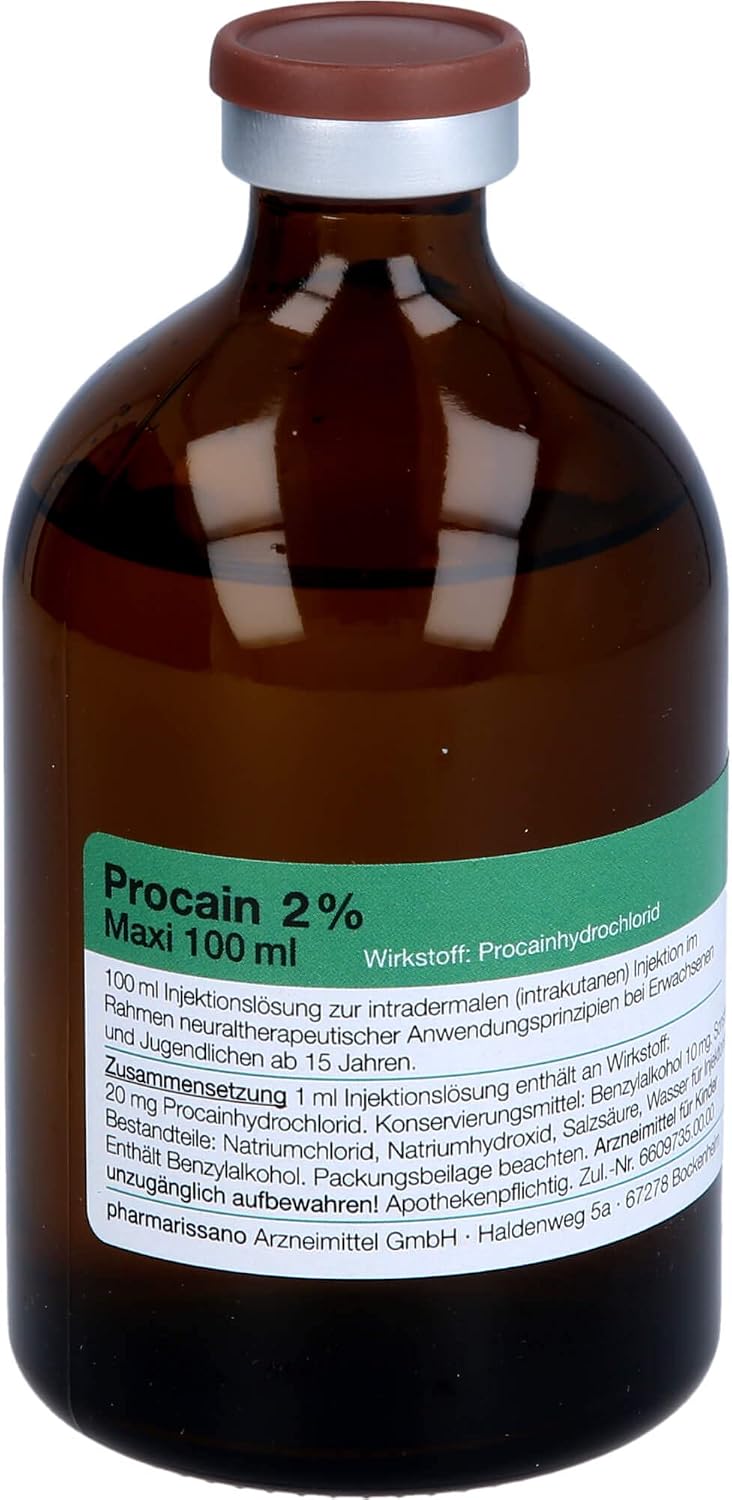 Procain Pharmarissano Injection Bottle 2% 100 ml 100 ml