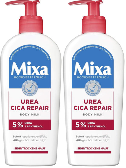 Mixa Urea Cica Repair Body Lotion – Soothing & Protective Care with Urea & Panthenol for Very Dry Skin, 250 ml