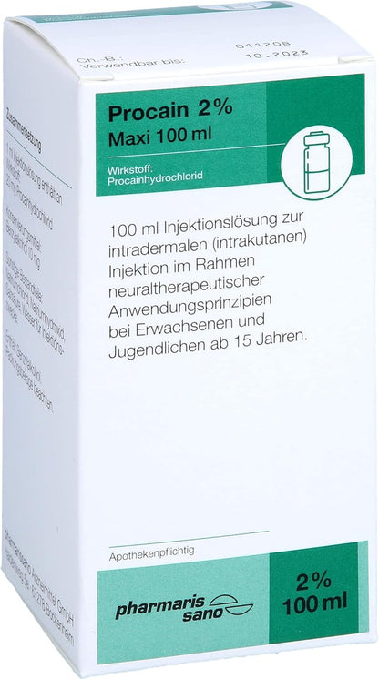 Procain Pharmarissano Injection Bottle 2% 100 ml 100 ml