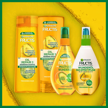Garnier Fructis Multi- Use Wunderol for Dry Hair, Pack of 1 (1 x 150 ml)