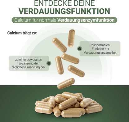 Digestion - Calcium - 60 Capsules Vegan
