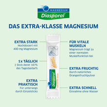 Magnesium-Diasporal 400 EXTRA direkt - 20 direkt Sticks with fruity magnesium powder | The EXTRA CLASS direct granulate with 400 mg magnesium per stick