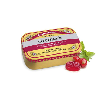 Grethers Redcurrant plus Vitamin C zuckerfrei, 110 g