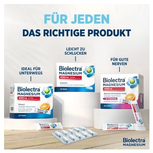 Biolectra Magnesium 250 Mg Muskeln & Kno.aktiv Kta 30 St