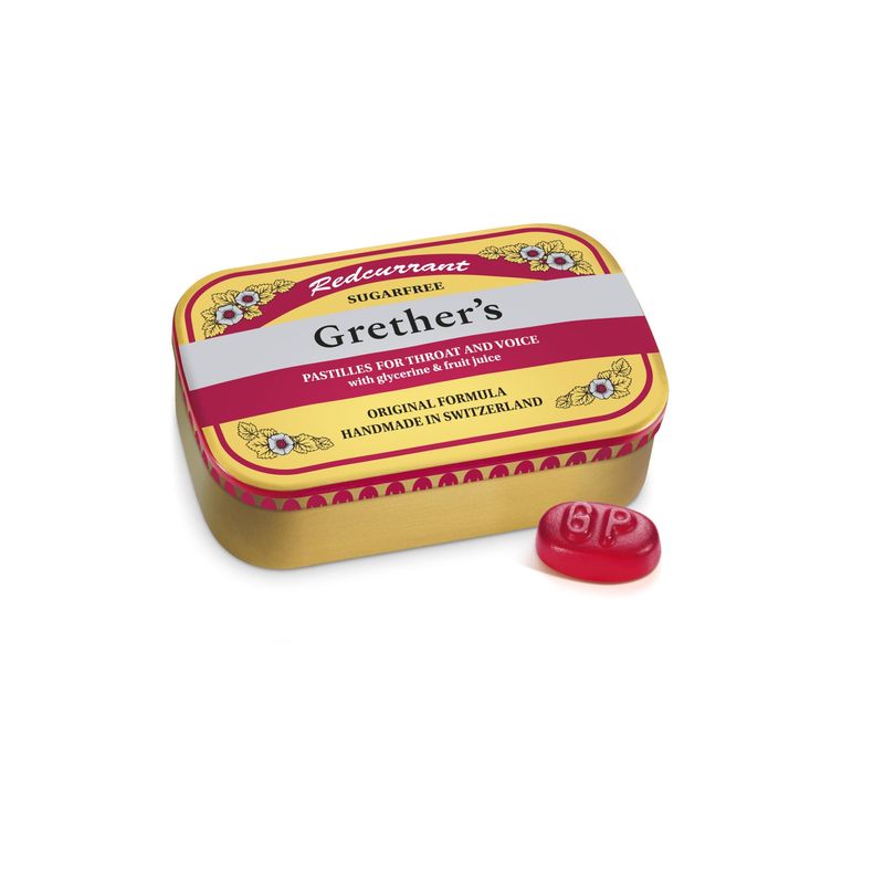Grethers Redcurrant plus Vitamin C zuckerfrei, 110 g