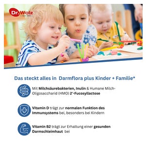 Dr. Wolz Darmflora plus Kinder + Familie* 68 g