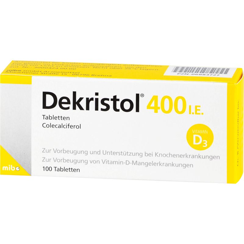 Dekristol 400 I.E. Tabletten, 100 St. Tabletten