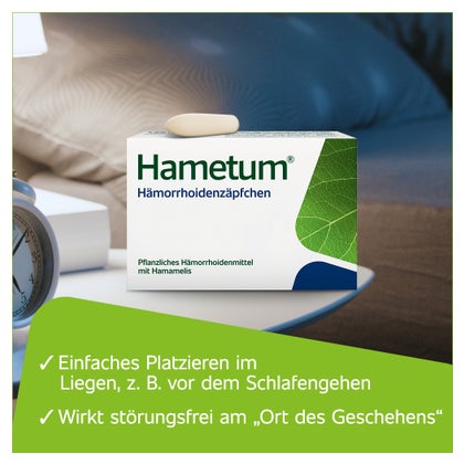 Hametum Hämorrhoidenzäpfchen 25 St