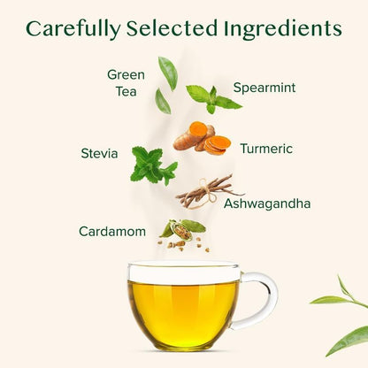 VAHDAM Sweet Himalayan Detox Green Tea, 100 Cups, 200g