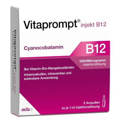 Vitaprompt Injekt B12 1000 µg Injektionslösung
