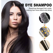 EELHOE Black Hair Dye Shampoo with Polygonum Multiflorum Extract 2pcs