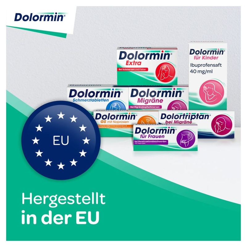 Dolormin Extra 400 mg Ibuprofen 50 Film-Coated Tablets