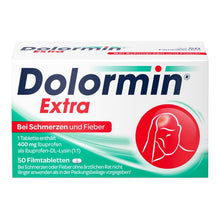 Dolormin Extra 400 mg Ibuprofen 50 Film-Coated Tablets