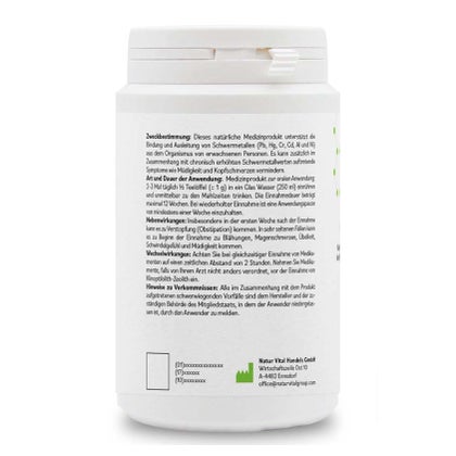 Zeolith MED Detox Pulver ultrafein 120 g